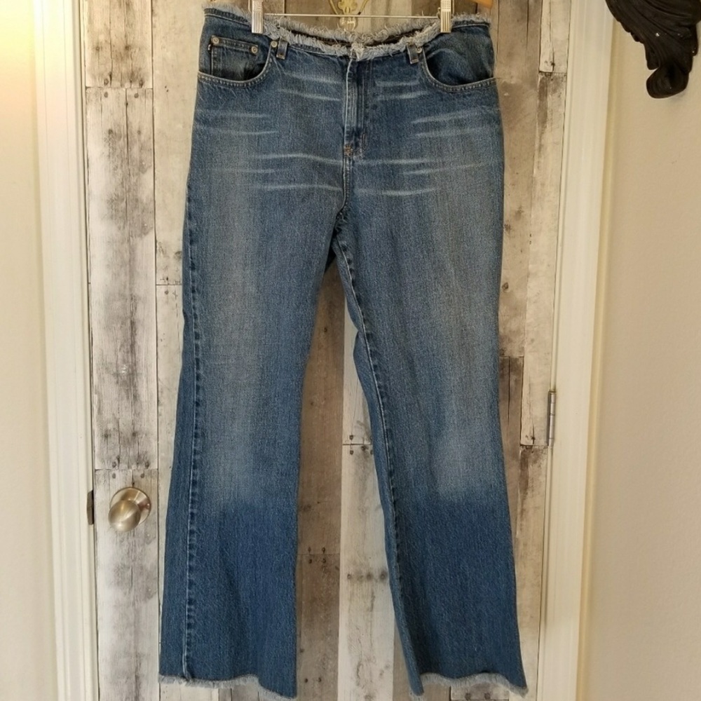 Frayed Express Flare Jeans 13/14